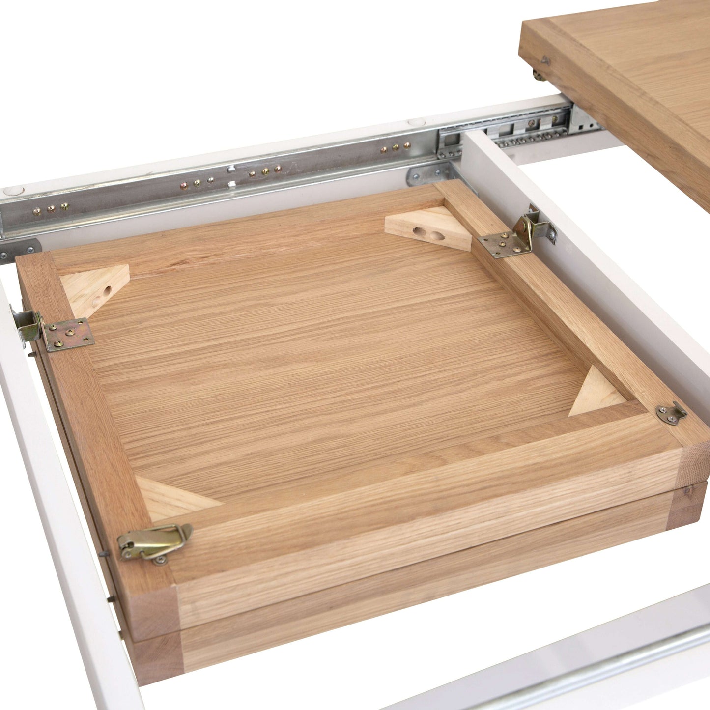 Chesterfield Oak 2.2m Extendable Dining Table