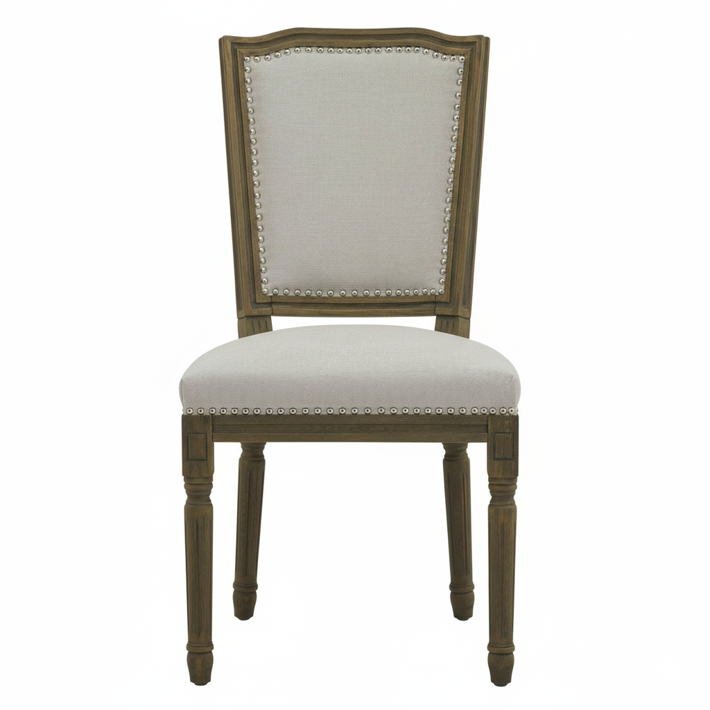 Ripley Grey Fabric Dining Chair