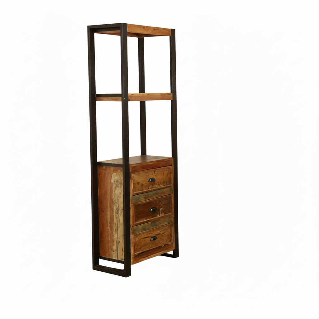 Urban Chic Alcove Bookcase With Drawers