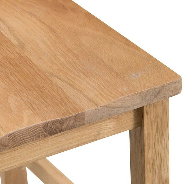 Dewsbury Oak Wooden Seat Dining Chair