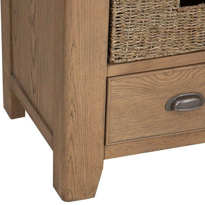 Eaton Country Oak Larder Unit