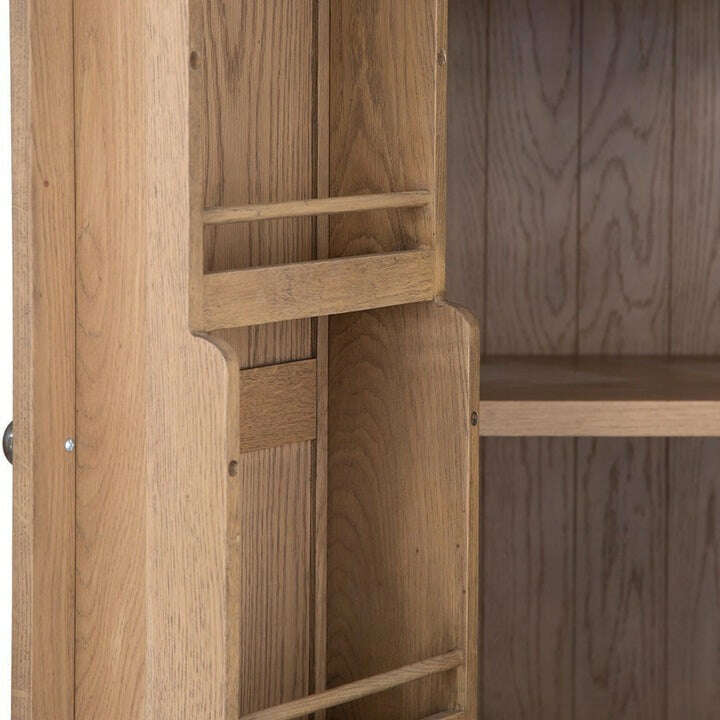 Eaton Country Oak Larder Unit
