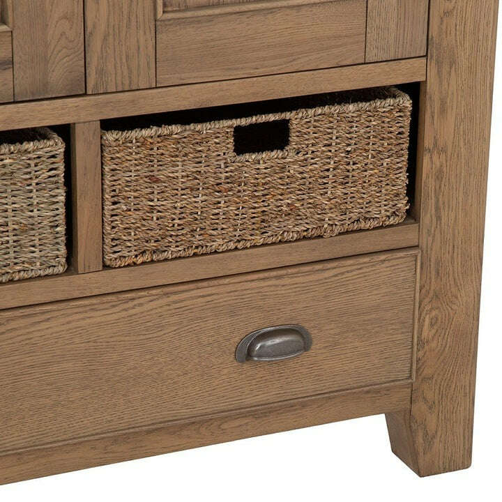 Eaton Country Oak Larder Unit