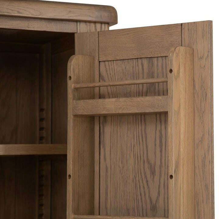 Eaton Country Oak Larder Unit