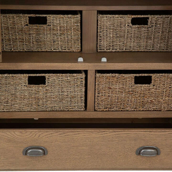 Eaton Country Oak Larder Unit