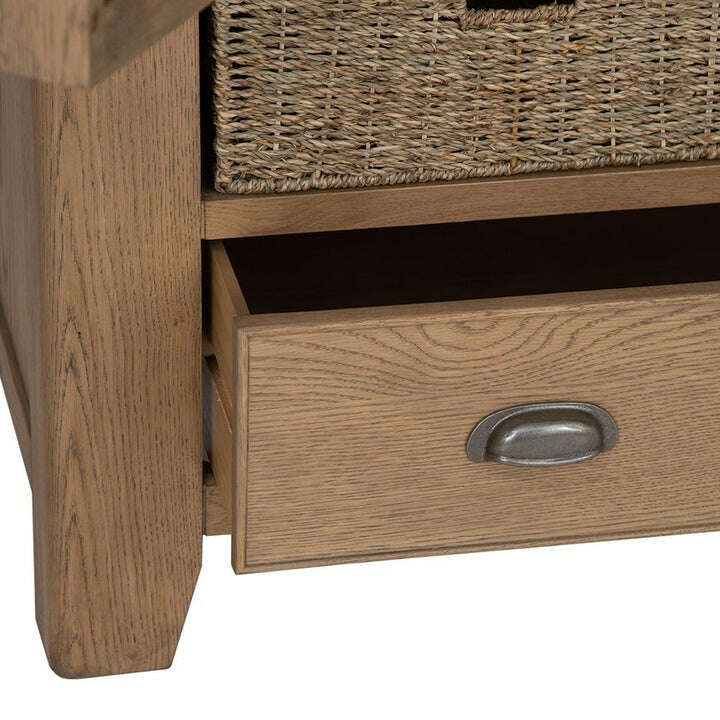 Eaton Country Oak Larder Unit