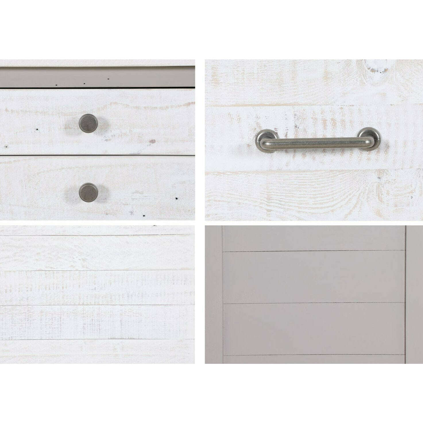 Greystone Kitchen Island with Reclaimed Wood - Kitchen Island - Heart of Kitchens