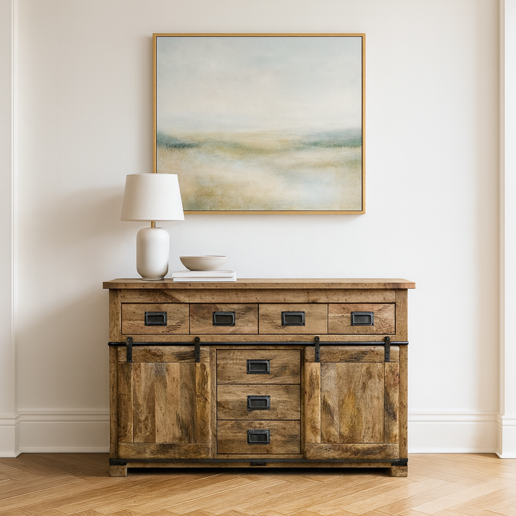 Kora Mango Wood Large Sideboard