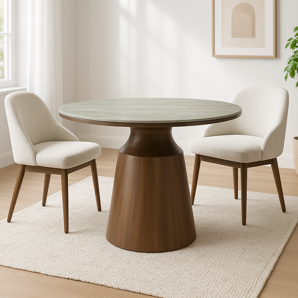 Freya 1m Round Dining Table