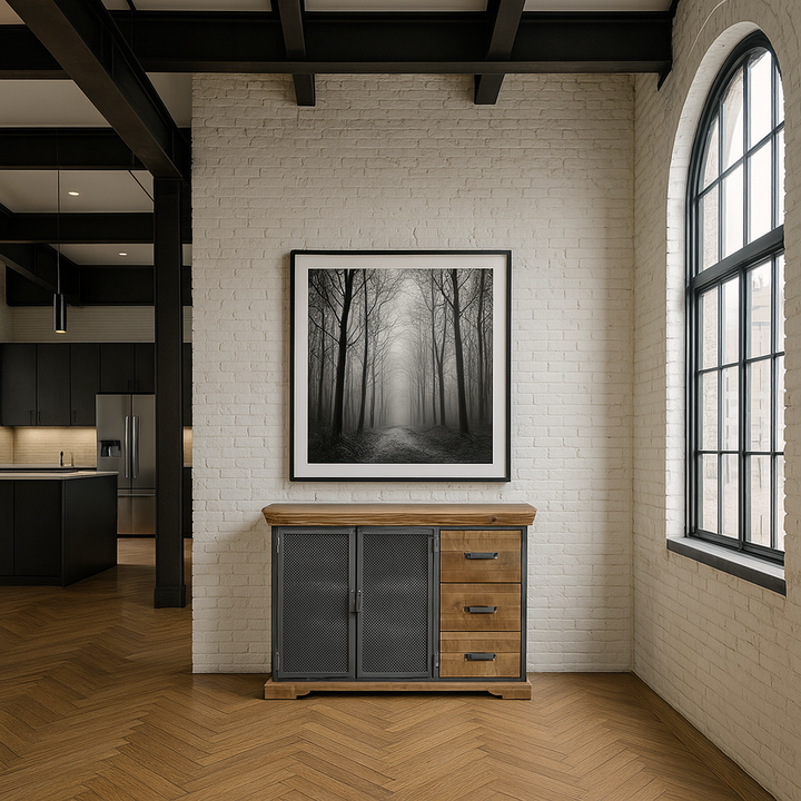 Metropolis Large Industrial Sideboard
