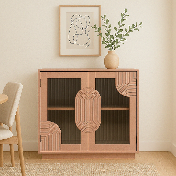 Indus Solid Mango Wood Small Sideboard