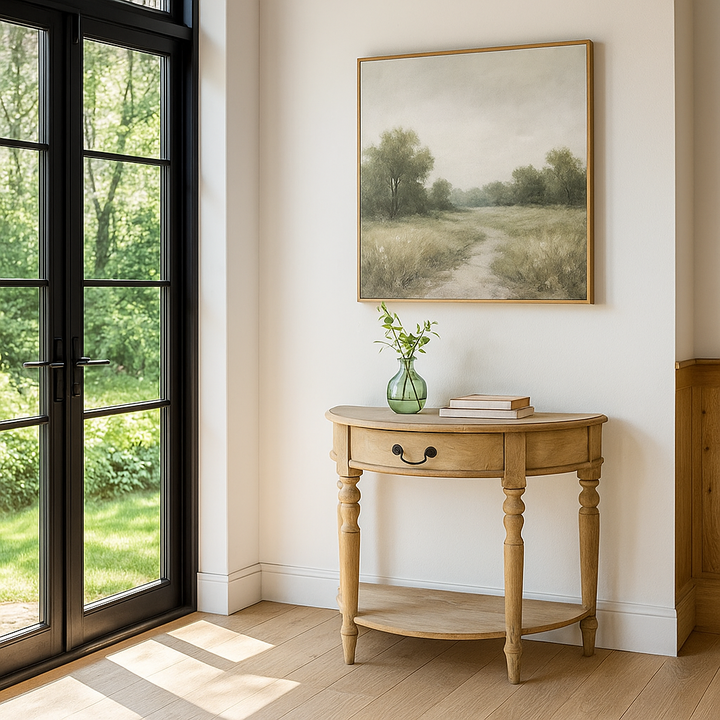 Copgrove Half Moon Console Table