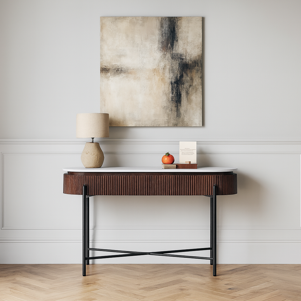 Opal Mango Wood Console Table