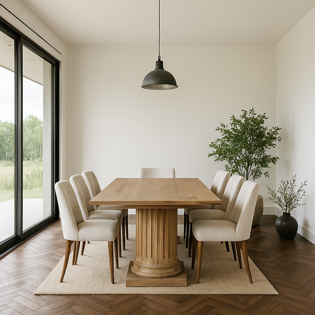Ravelle 220cm Mango Wood Dining Table