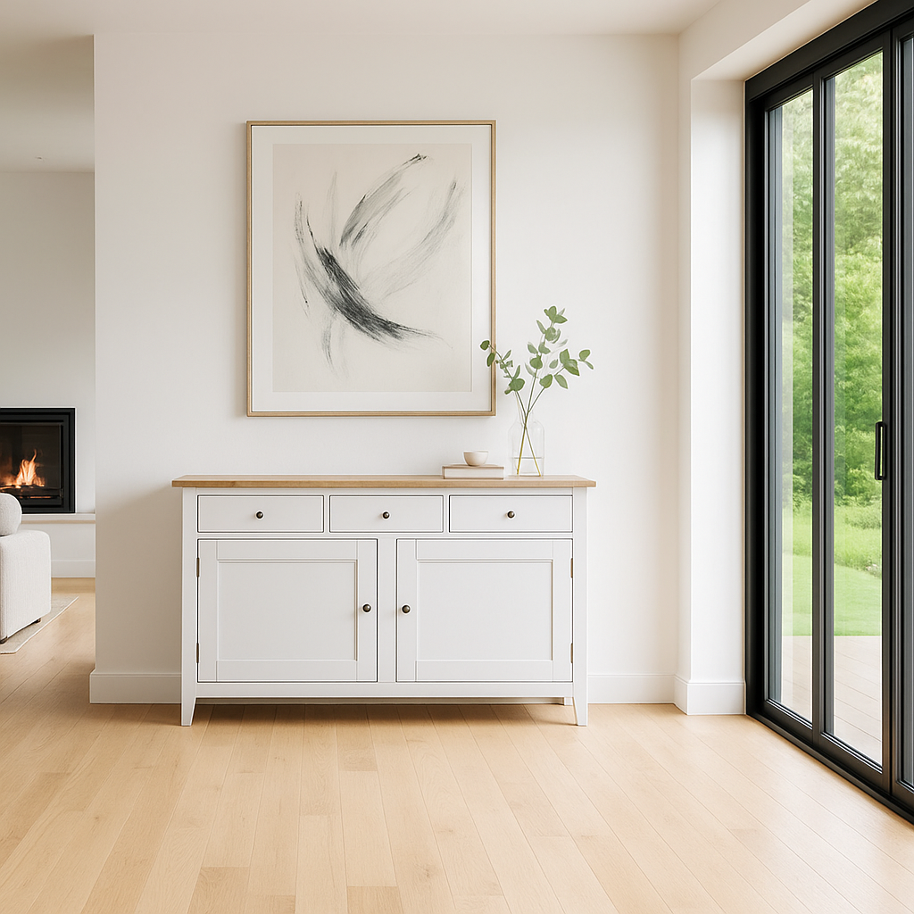 Signature Grey Large Sideboard - Sideboard - Heart of Kitchens