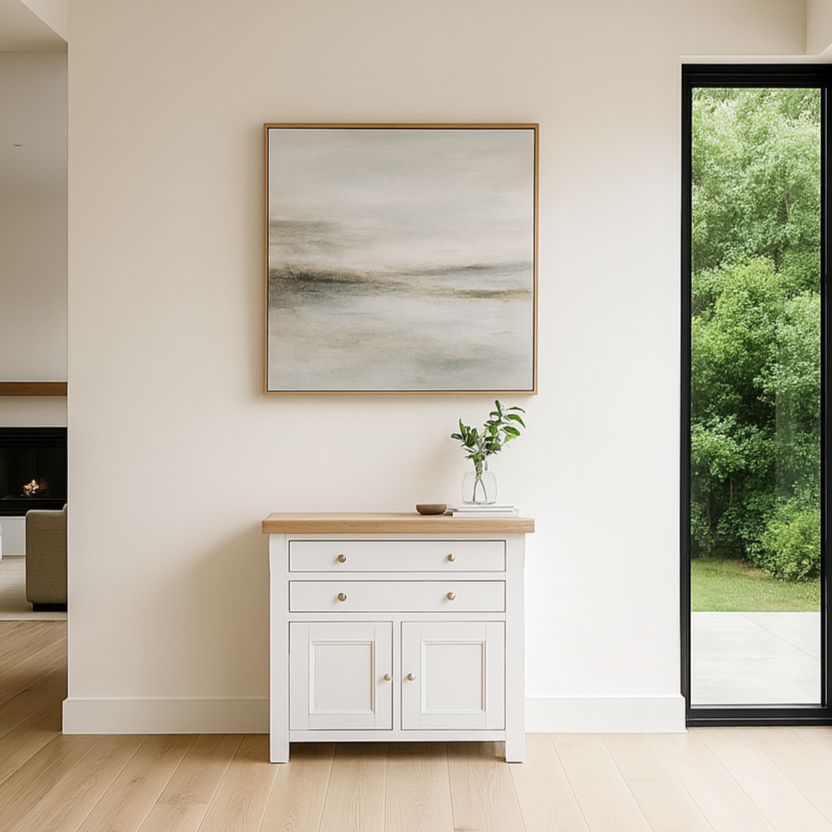 Chesterfield Oak Small Sideboard