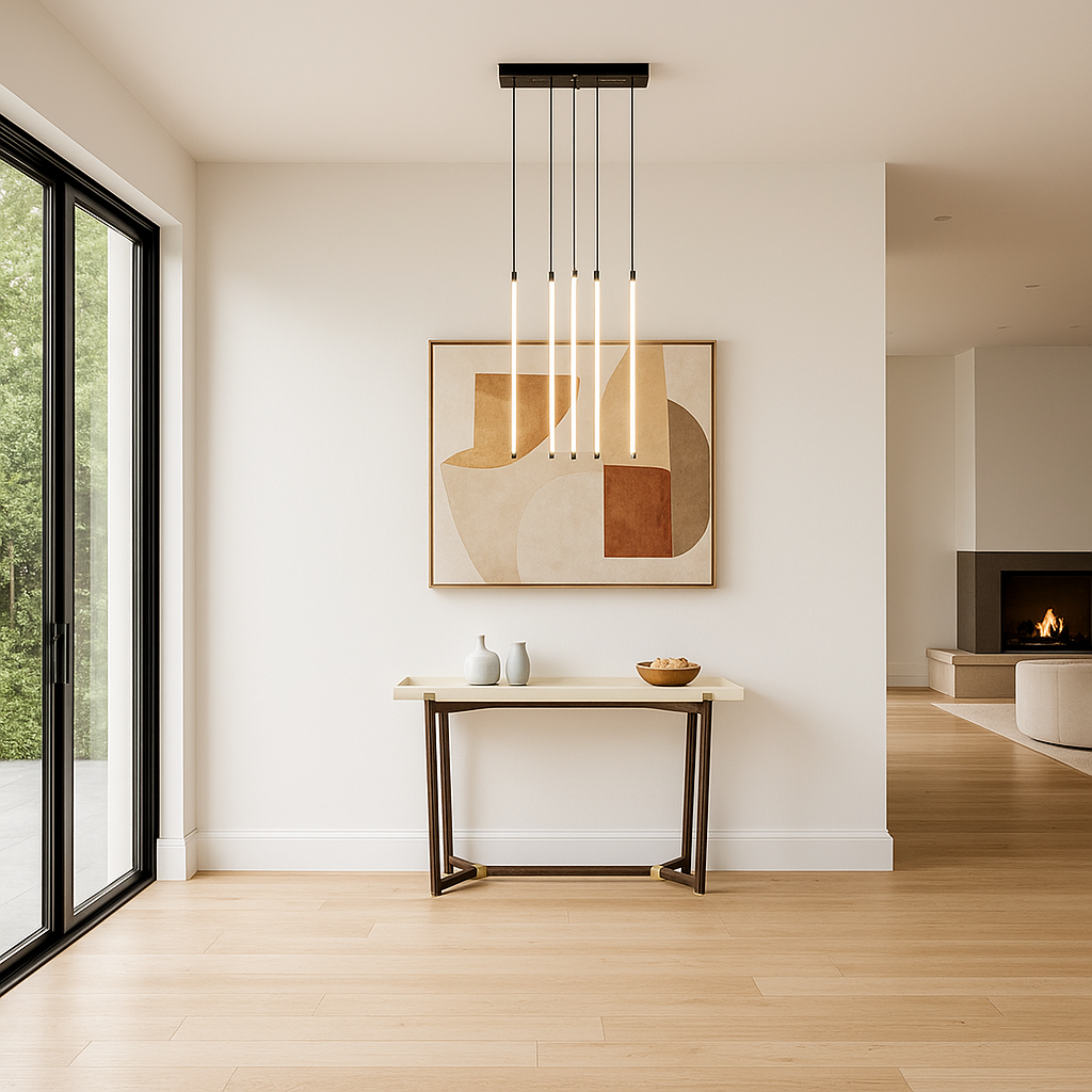 Looma Cream Shagreen Console Table