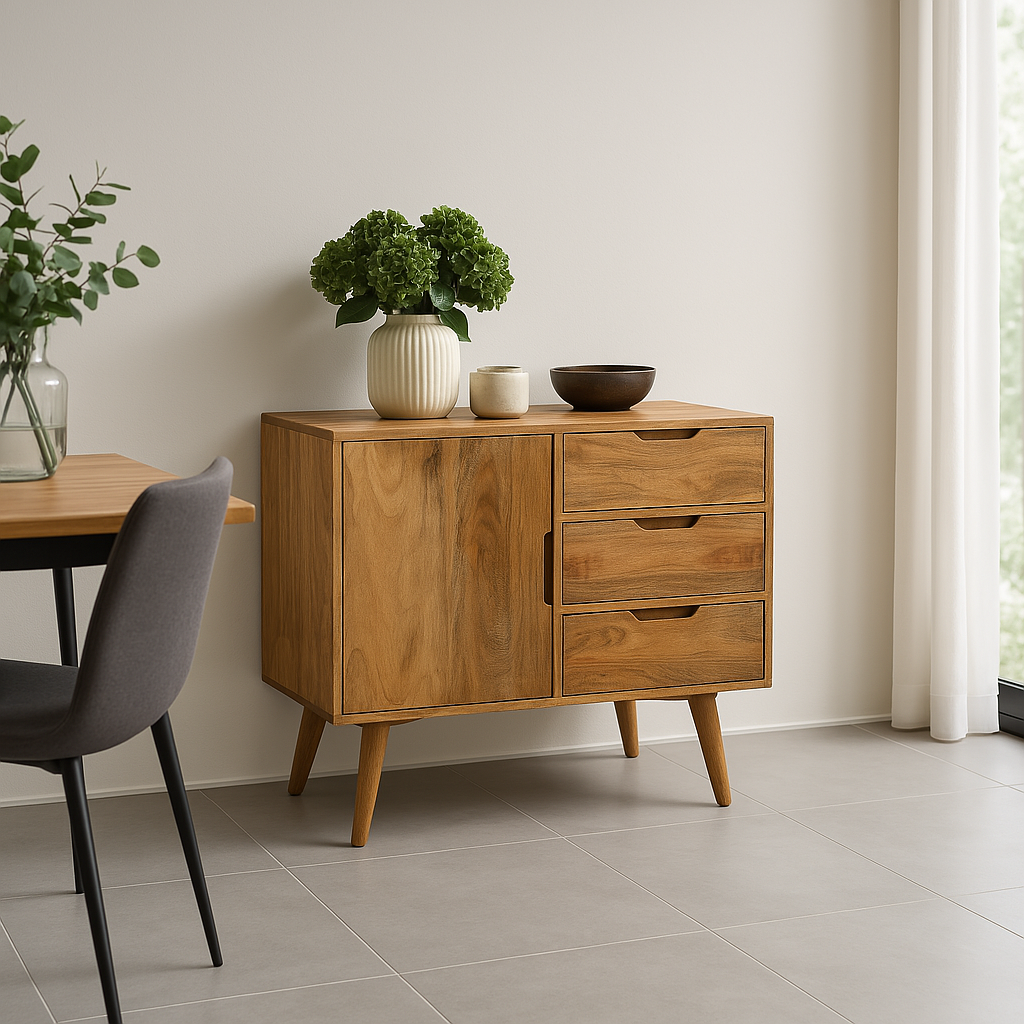 Kaya Mango Wood Small Sideboard