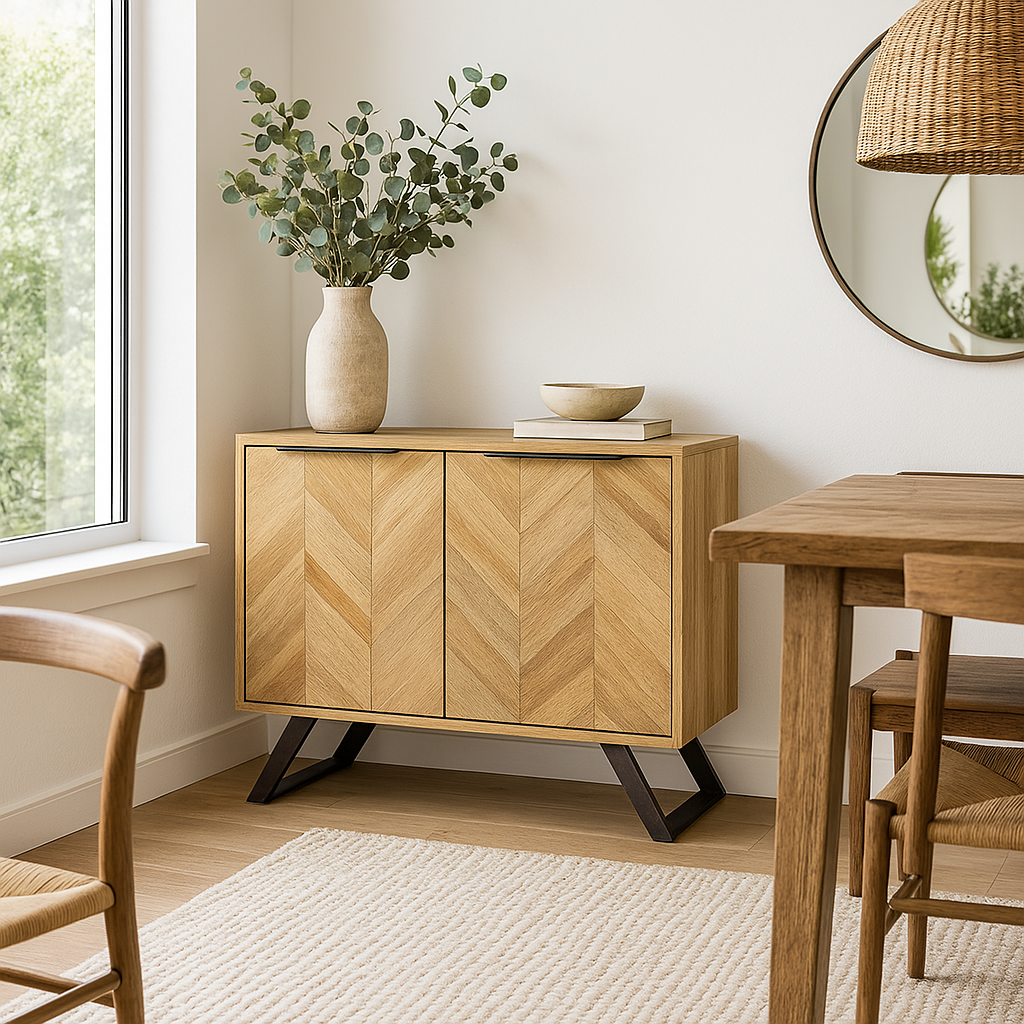 Amiya Mango Wood 2 Door Sideboard