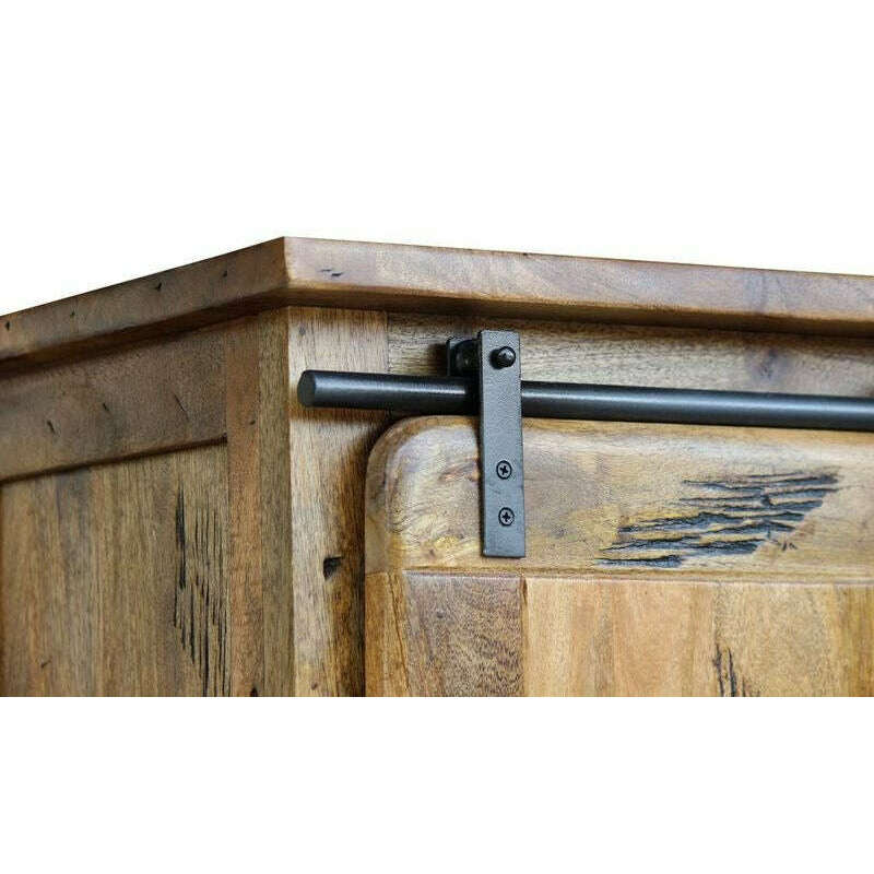 Kora Mango Wood Double Display Unit - Display Unit - Heart of Kitchens