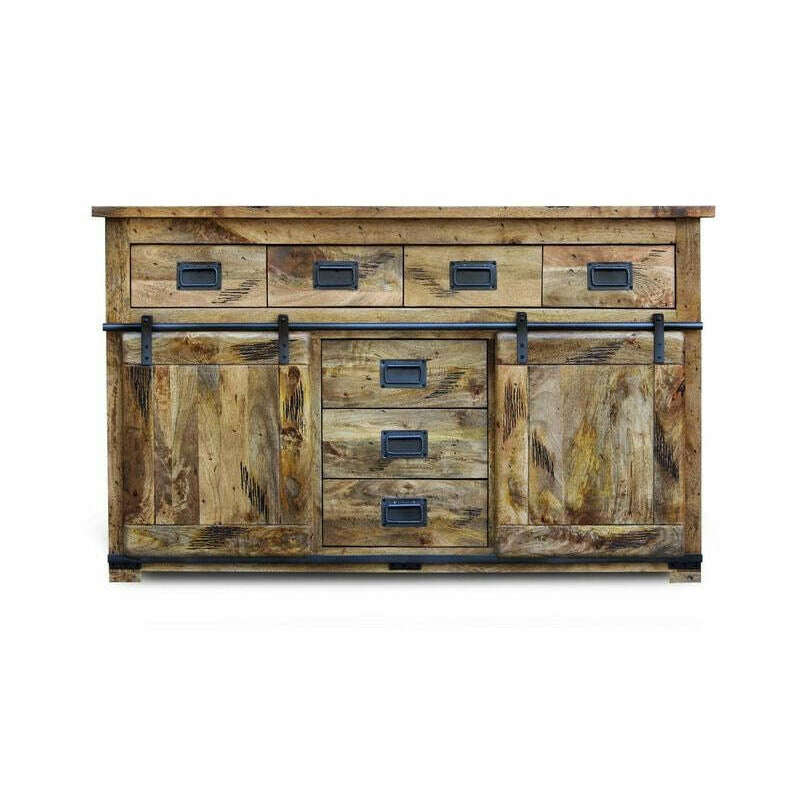 Kora Mango Wood Large Sideboard - Sideboard - Heart of Kitchens