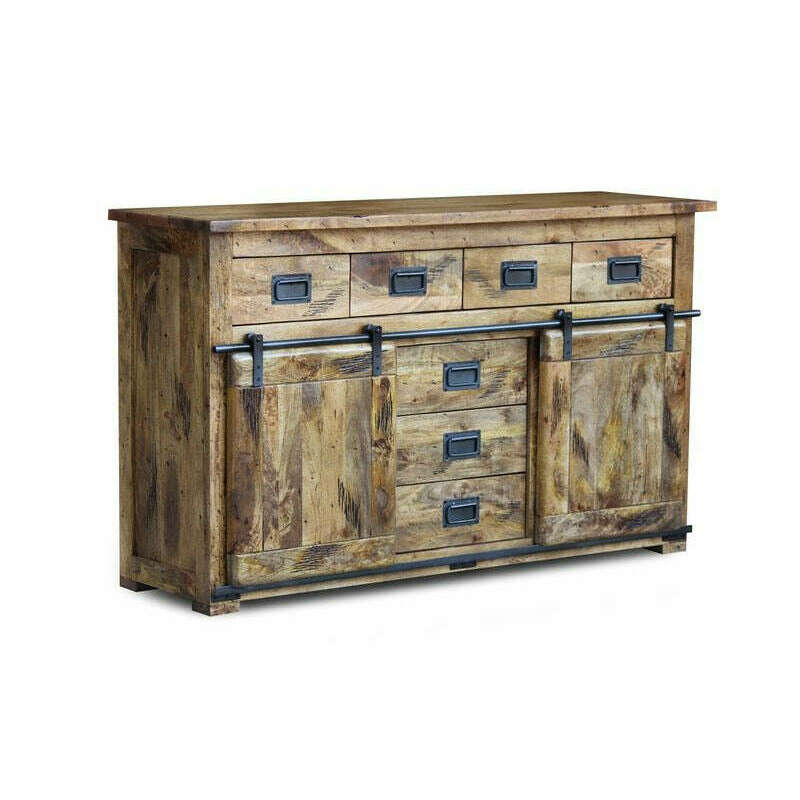 Kora Mango Wood Large Sideboard - Sideboard - Heart of Kitchens