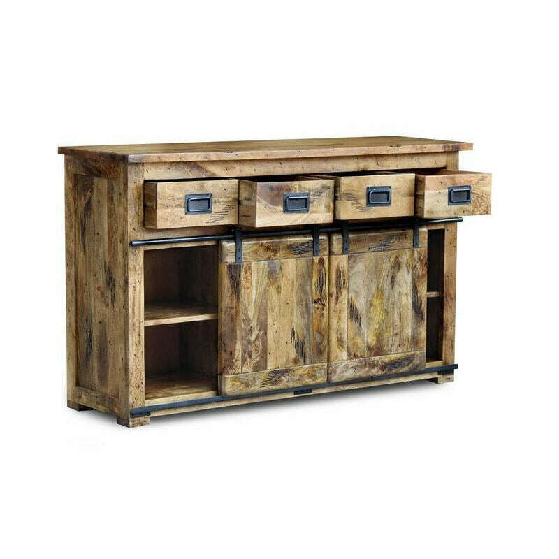 Kora Mango Wood Large Sideboard - Sideboard - Heart of Kitchens