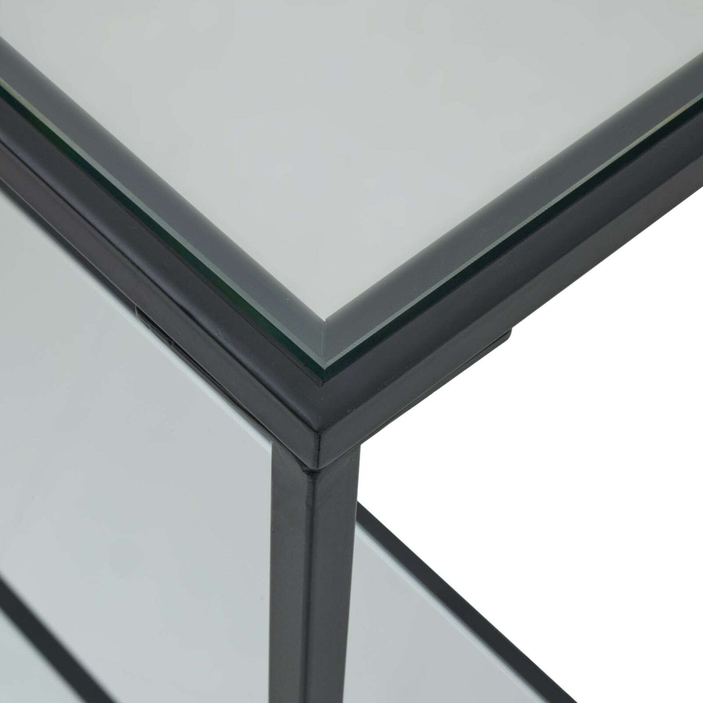 Lennox Black Framed Console Table