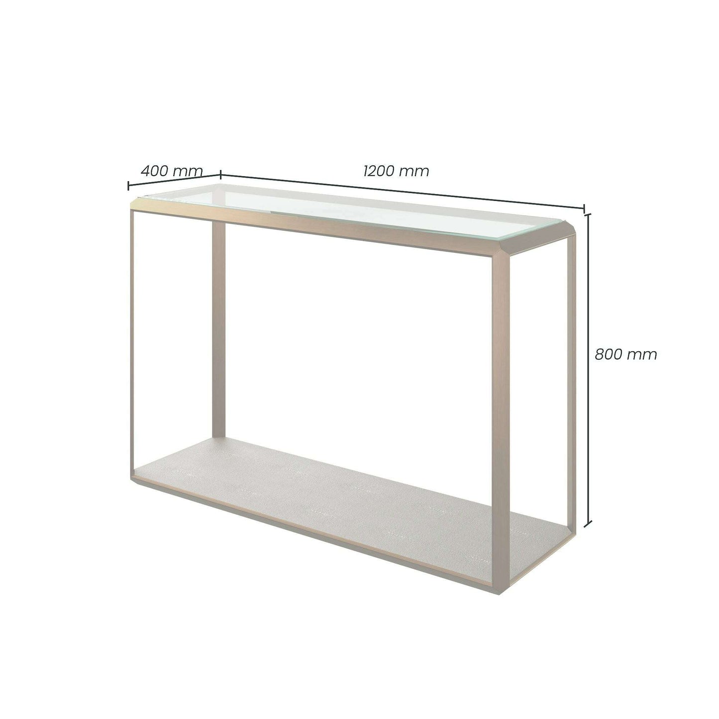 Liora Shagreen Console Table