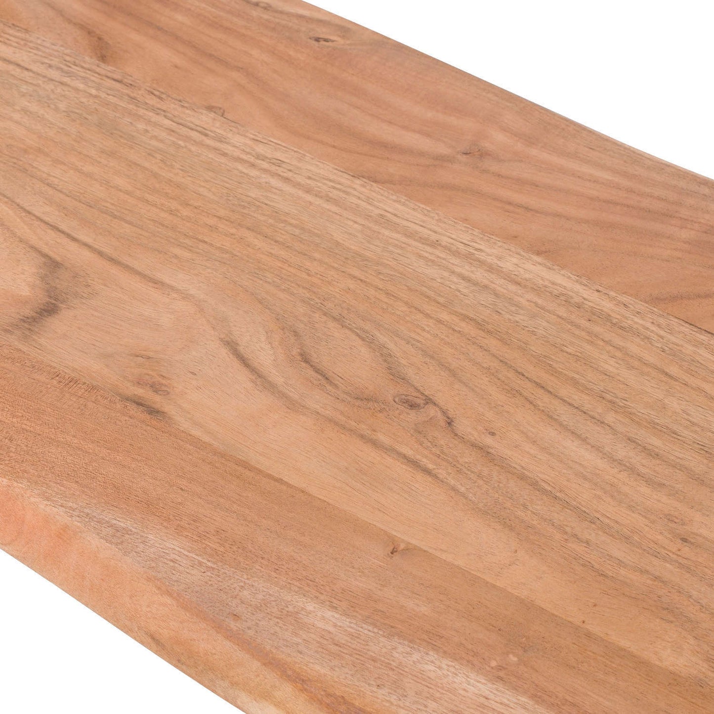 Live Edge Acacia Wood Dining Bench