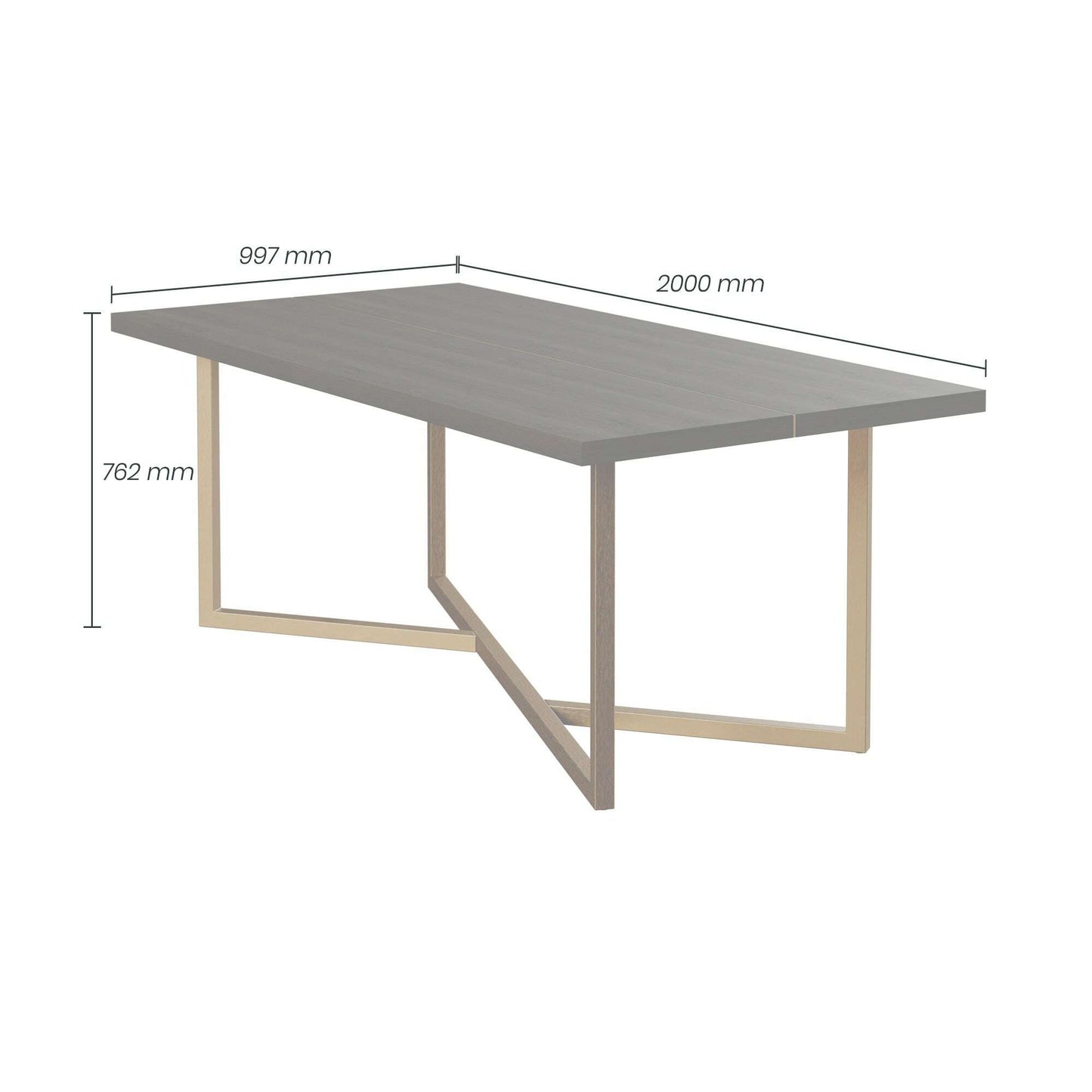 Luum 6-8 Seater Dining Table