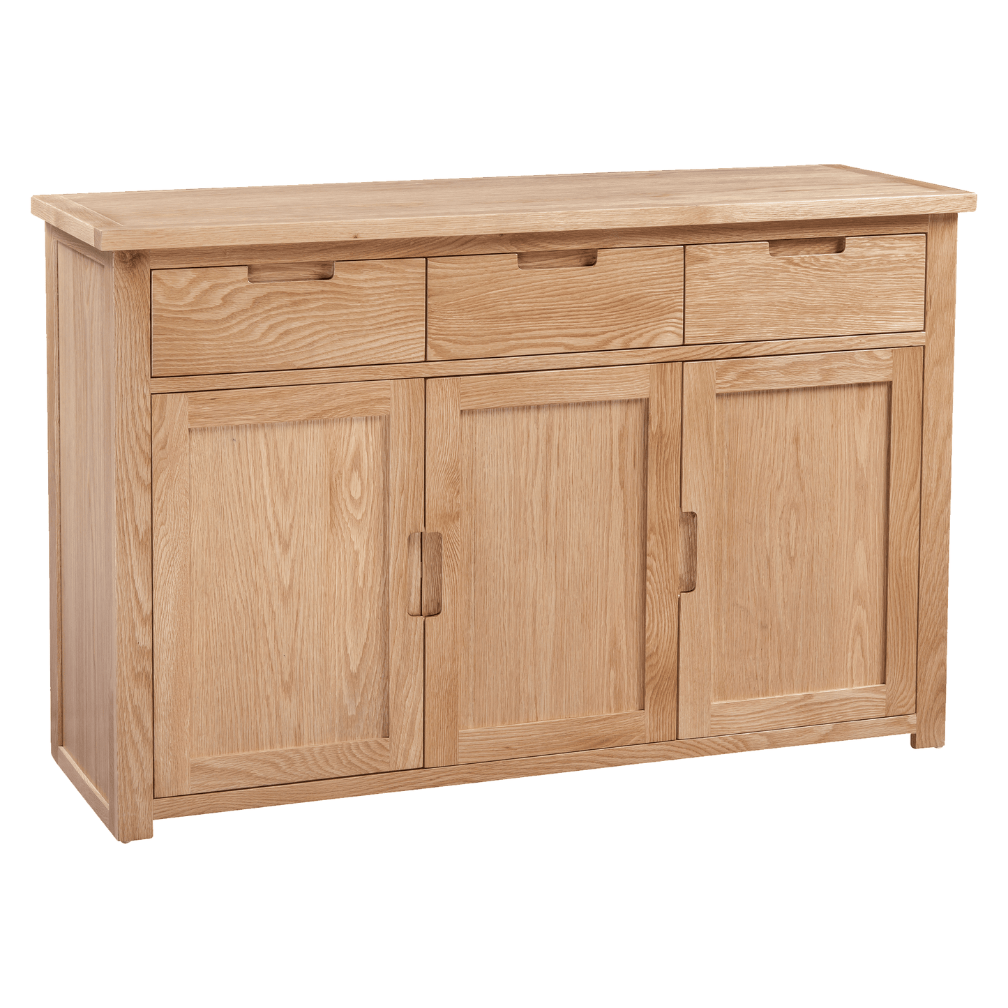 Moderna Solid Oak Large Sideboard - Sideboard - Heart of Kitchens