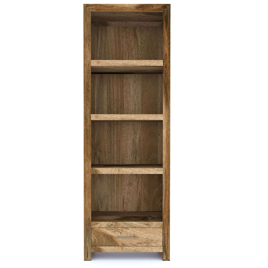 Rumi Mango Wood Bookcase - Bookcase - Heart of Kitchens