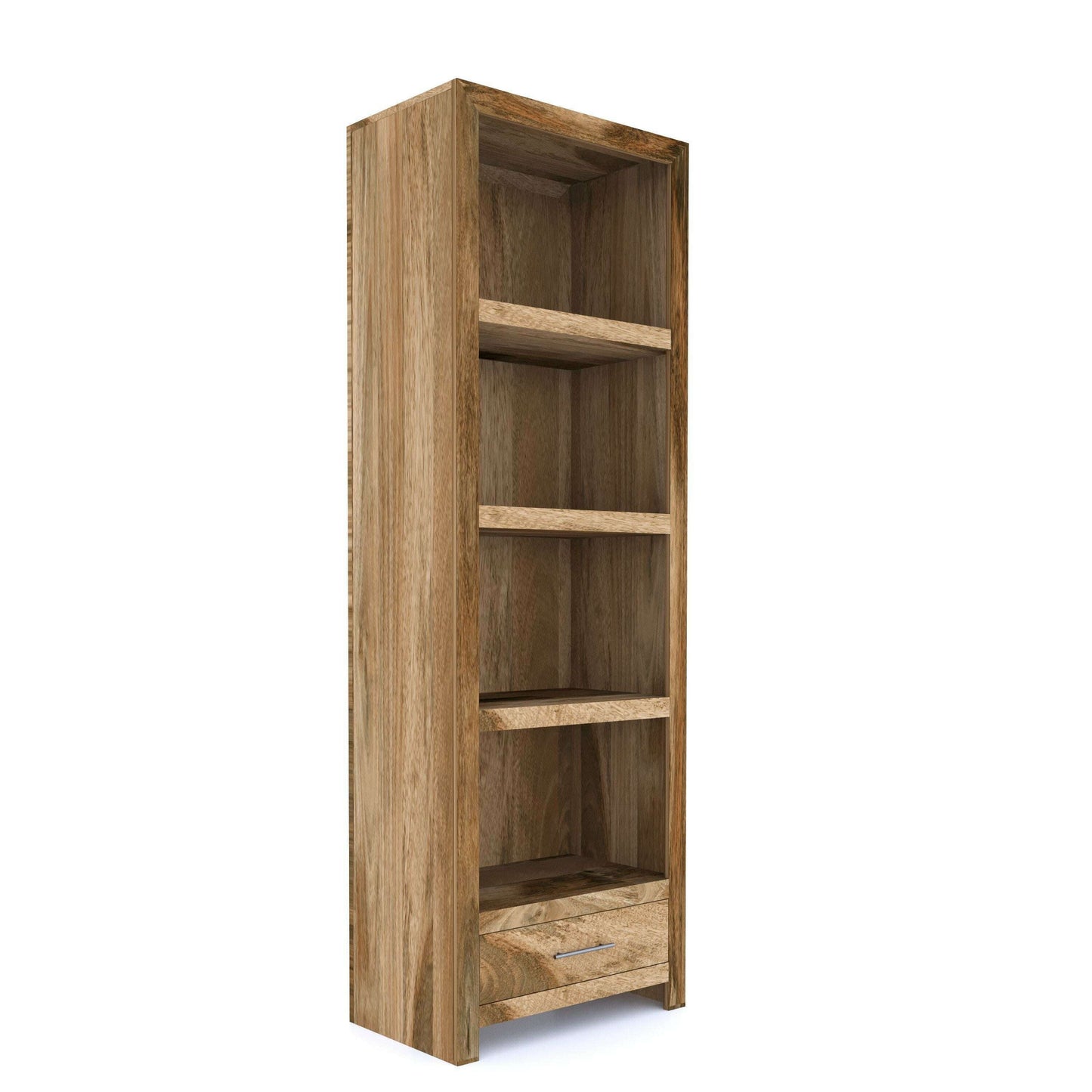 Rumi Mango Wood Bookcase - Bookcase - Heart of Kitchens