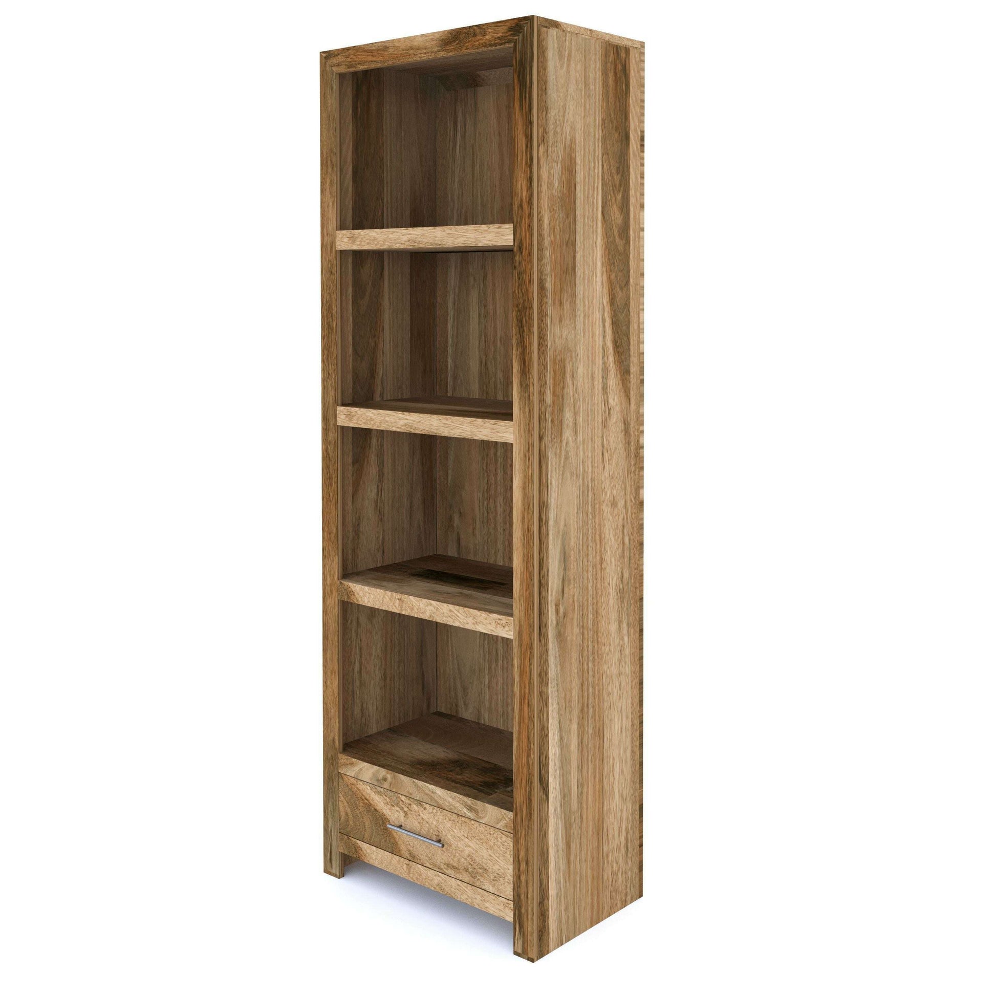 Rumi Mango Wood Bookcase - Bookcase - Heart of Kitchens