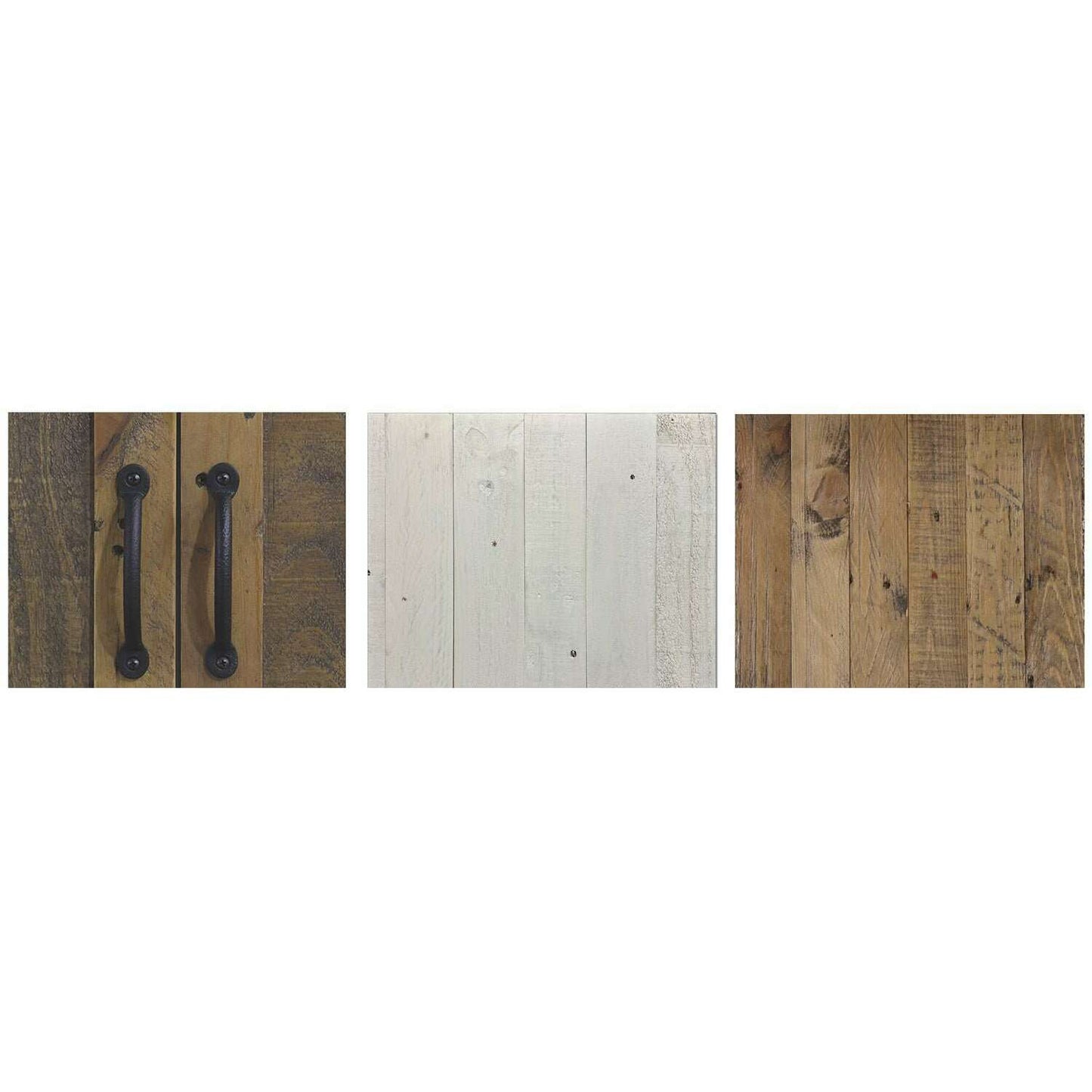 Splash of White Reclaimed Wood Small Console Table - Console Table - Heart of Kitchens