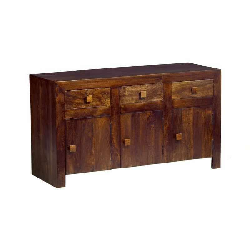 Toko Dark Mango Wood Large Sideboard - Sideboard - Heart of Kitchens