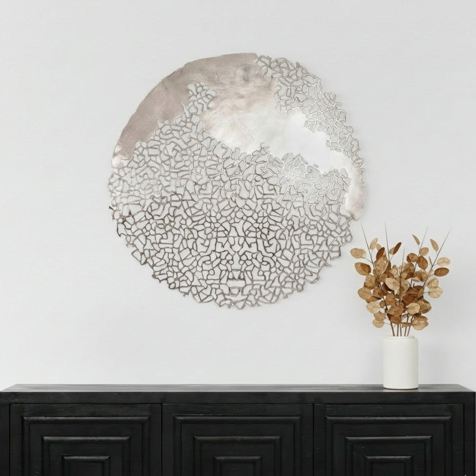 Aluminium Apo Coral Plaque Wall Art