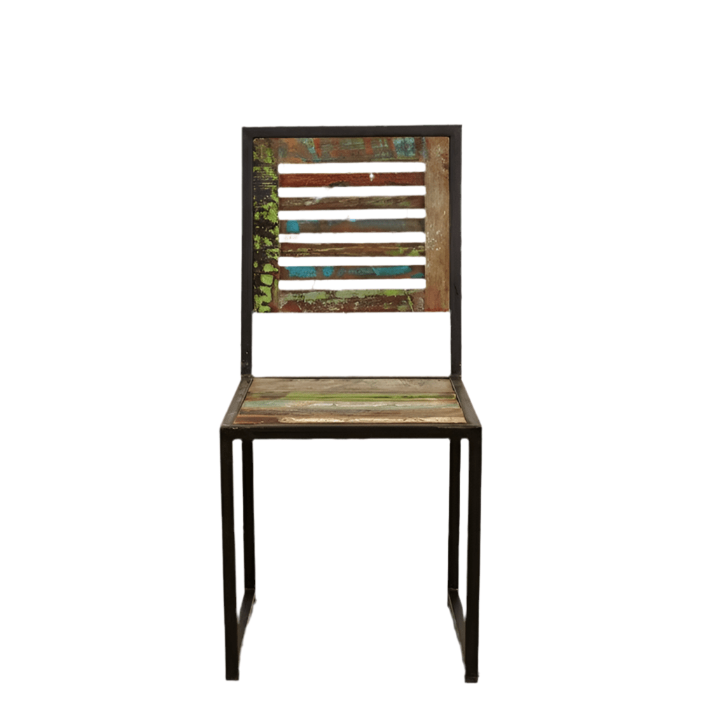 Urban Chic Dining Chairs (Set of 2) | Reclaimed Wood, Industrial Style ... - Reclaimed Wood Industrial Chic Dining Sets