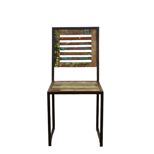 Urban Chic Reclaimed Wood Dining Chairs (Set of 2) - Dining Chairs & Benches - Heart of Kitchens