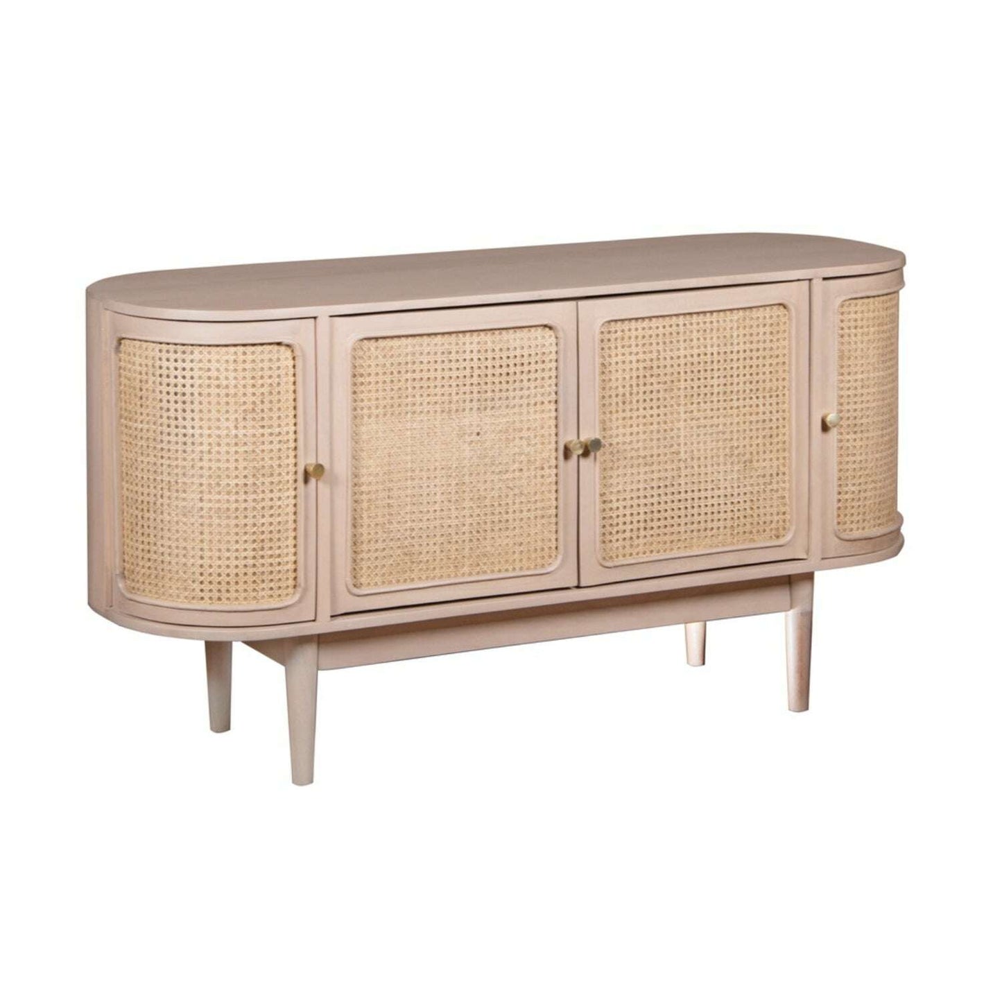 Valencia Cane & Mango Wood Sideboard