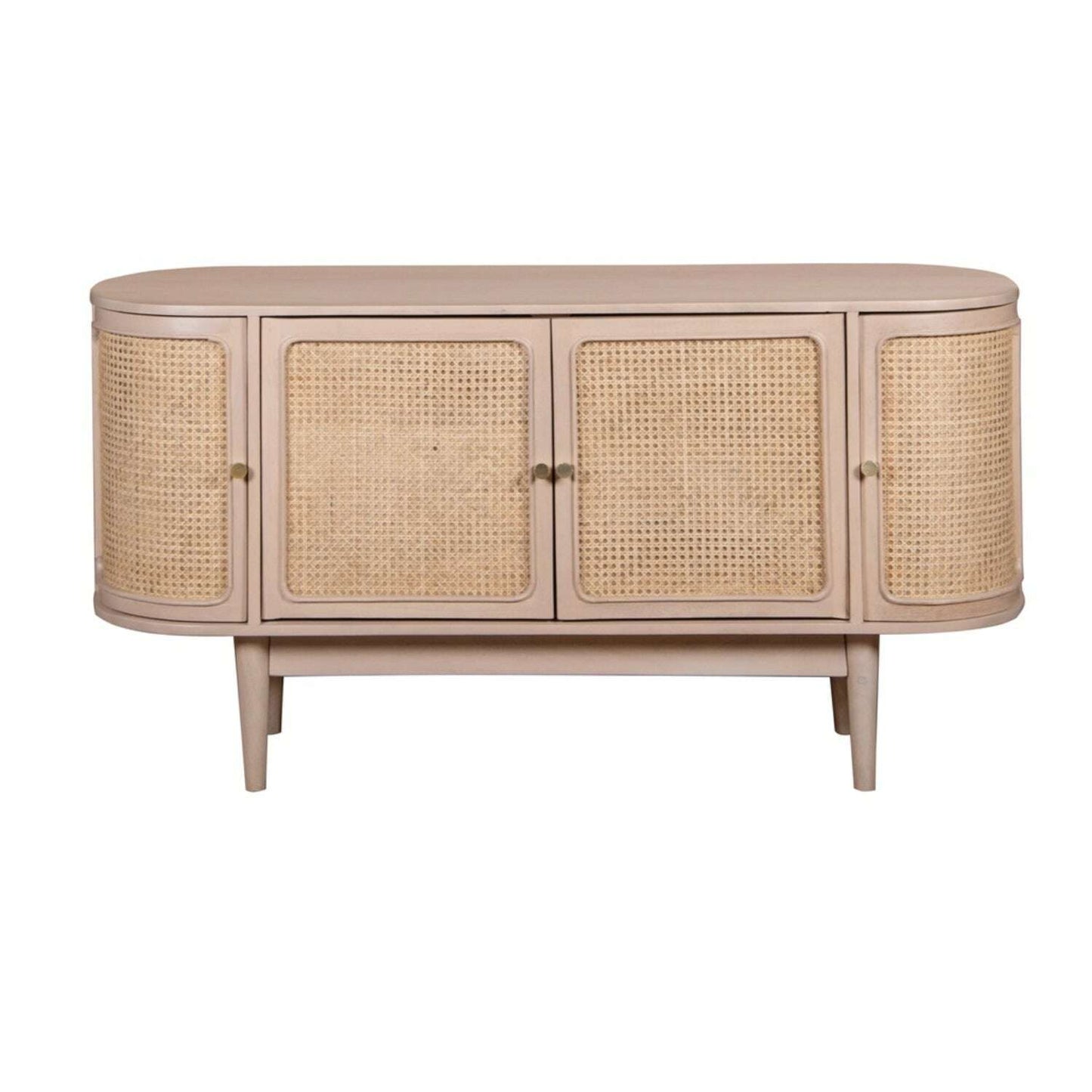 Valencia Cane & Mango Wood Sideboard