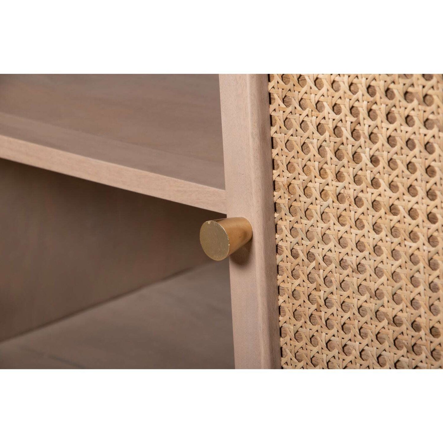 Valencia Cane & Mango Wood Sideboard