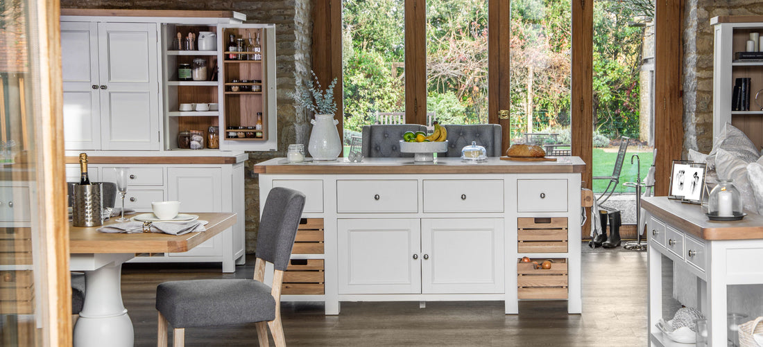 Top Trending Designs in Solid Wood Kitchen Furniture