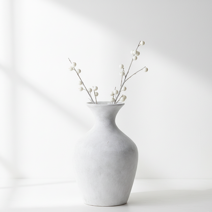 Darcy Ellipse Stone Vase