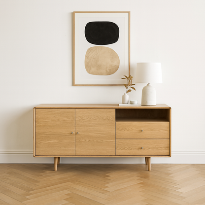 Arlo Oak Large Sideboard