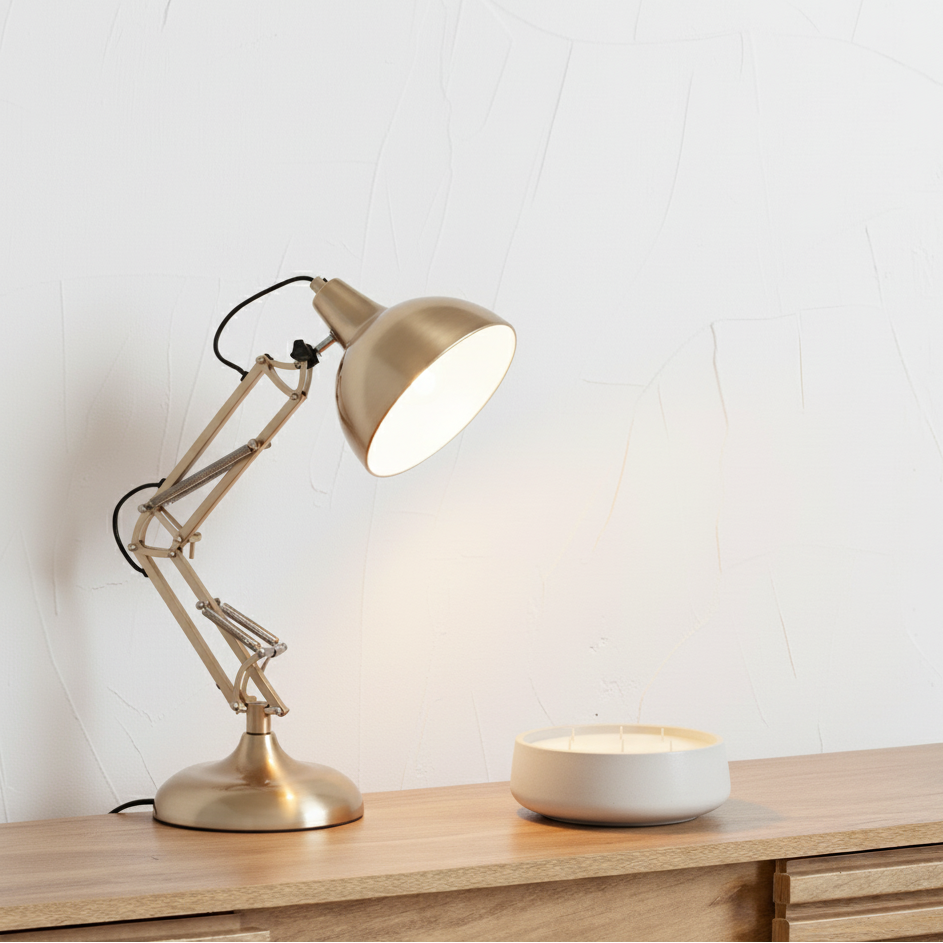 Alonzo Metal Angled Task Table Lamp