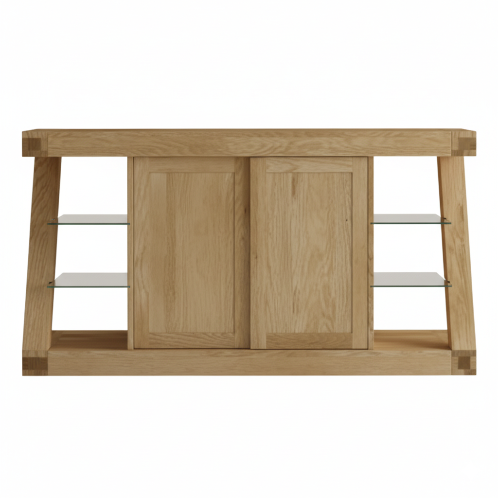 Z Solid Oak Large Sideboard