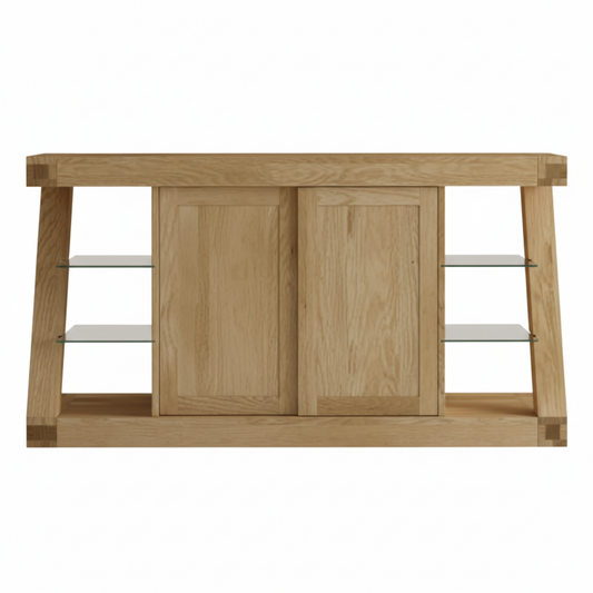 Z Solid Oak Large Sideboard