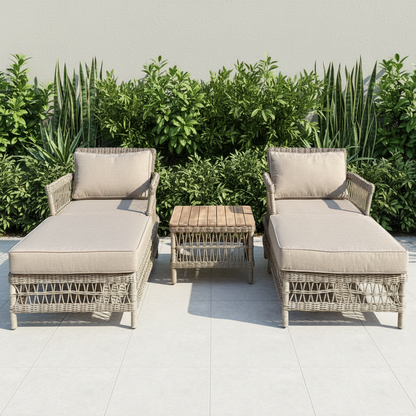 Provence Outdoor Sun Lounger Set